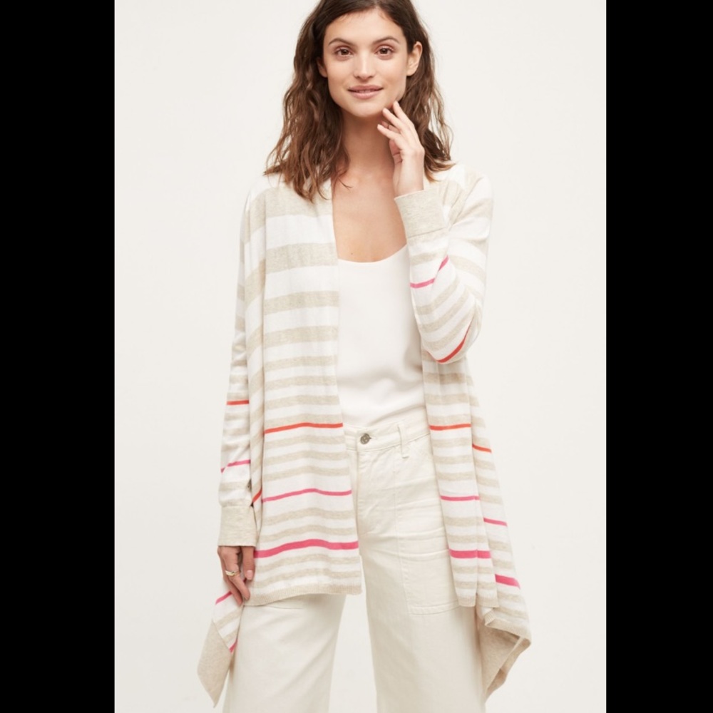 NIP Anthropologie Gradient High-Low Cardigan - M